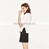 Summer Hot Sale Simple Design High Waisted Shorts With Side Pockets thumbnail-6