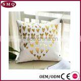 Customized Design Hot Stamping in Gold Color Painting Pillow Cover thumbnail-6