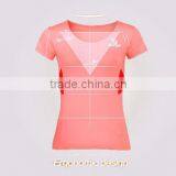 BEROY Custom Fitness Women Gym Cycling Running Sports T-shirt for Wholesale thumbnail-5