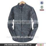 Men's Simple Cotton/linen Hidden Placket Long Sleeves Casual Shirt thumbnail-1