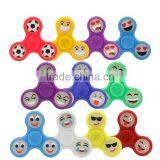 High Quality Cheap Wholesale Hand Spinner Plastic Kids Emoji Glow Spinner thumbnail-3