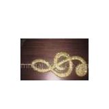 OEM Design Musical Note Pendant Personalized Christmas Decoration With CE, ASTM