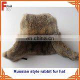 China Manufacturer Outdoor Rabbit Fur Hat thumbnail-2