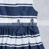 China Supplier Wholesale Fashion Kids V-Neck Sleeveless Baby Dress For Children Girl thumbnail-6