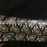 Black Colour Lycra (Stretchable) With Printed Satin & Net / Latest Fashionable Diamond Stone Work Stylish Burkha (dubai Abaya) thumbnail-2