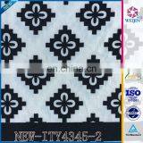 Fashion Manufacture Plaid Soft Tropical Print Fabric For Swimwear