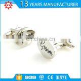 Custom Round/ Square/ Cylindricality Silk Knot Cufflinks for Weeding Gifts thumbnail-3