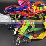 Custom Logo Fashion Colorful Cheap Screen Printing Neck Polyeater Lanyards thumbnail-2