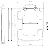 European Standard Urea Soft Close Quick Release Toilet Seat thumbnail-4