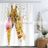 I@home Mildew Resistant Waterproof Designer 3d Shower Curtain Dog Digital Printing thumbnail-3
