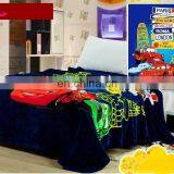 Cartoon Flat Print Lovely Stich 100% Polyester Flannel Fleece Children Frock Design Mink Thick Throw Blankets By China Supplier thumbnail-4