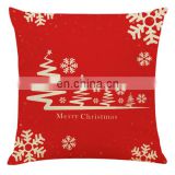 Marry Christmas pattern cushion cover Happy New Year pillow for sofa bed