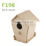 2015 new wooden decorative bird house toys Christmas gifts