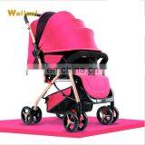 Baby Carrier Foldable 3 in 1 Baby Pram / Foldable Luxury Travel Stroller Baby thumbnail-5