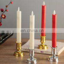 2 Packs Yellow Light Flashing Christmas Led Candle for Events Party Wedding thumbnail-4