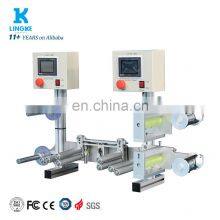 New Design Rotational Speed 0-500Rpm/Min Semi-Automatic Double Film Winding Machine Roll Of Film For Ultrasonic Welding Machine thumbnail-2