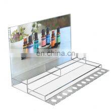 Promotion Customized Counter Acrylic Cosmetic Display For Stores And Shopping Mall
