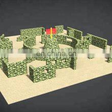 Cheap Manufacturer Inflatable Paintball Bunkers Set X Shape With High Quality thumbnail-4