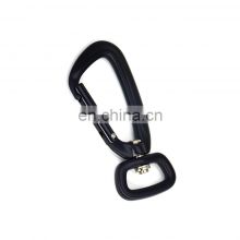 wholesale camping sling swivel carabiner hook with twist lock