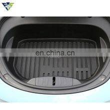 Front&Rear Trunk Mats Waterproof Carpets For Tesla Model 3 3D TPE Frunk Floor Car Accessories thumbnail-3