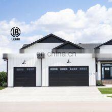 Modern Residential Automatic Track Parts Insulated Roller Condo Overhead Horizontal Glass Garage Door thumbnail-5