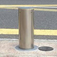 Outdoor School Entrance Private Low-temperature Resistance Warning Post Home Use Battery Powered Lifting Columns Bollard thumbnail-1