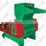 High capacity waste plastic rubber foam with fabric crusher machine