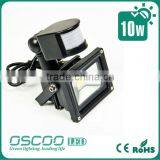 Bridgelux New 10W LED flood light with sensor,10w high power led flood light,flood light