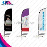 Top Quality Custom Beach Advertise Fiberglass Feather Flag Banner thumbnail-1