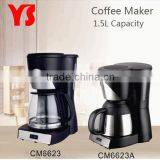 4 to 10 Cup Electric Drip Coffee Maker Glass Jar Included thumbnail-1