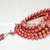 Wholesale Tibetan Elastic String 8mm Baphia Nitida,108 Beads Japa Mala Wrist Mala thumbnail-4