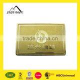 2015 Free Sample Fashioanl Low Price Embossed Aluminium Custom Metal Label thumbnail-5