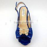 Surprise New High Heel Slingback Sandals With Button for Office Lady thumbnail-3