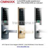 Smart Card Fingerprint PIN Code Password Digital Hotel Lock P9