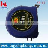 Metal Tiny Meter Measure Tape 2m, Steel Tape Measuring Rubber Fixed