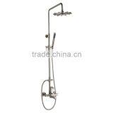 High Quality Brass Rain Shower Set, Polish and Chrome Finish, Wall Mounted thumbnail-1