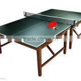 Single Folding Movable Ping Pong Table thumbnail-1