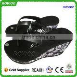 Fashionable high heel Slippers Good Quality Wedged Women High Platform Flip Flops