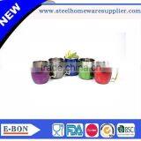 Colored Stainless Steel Mug Painted Stainless Steel Moscow Mule Mug Colorful Metal Mug thumbnail-3