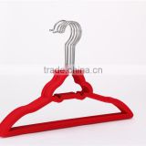 flocked kids clothes hangers with car design factory