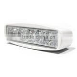 Best Selling 2013 Factory Cost Price White Aluminum Housing Boat Accessories 12v 15w Led Work Light