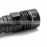 Soshine TC10 Rechargeable 200LM LED 3-Mode White Flashlight With USB Cable- Black (1 x 18650) thumbnail-3