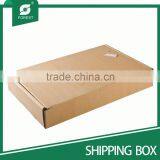 Plain Brown Corrugated Shipping Box thumbnail-1