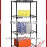 folding chromed metal stainless steel hanging shelf