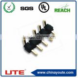 PH2.54 1*5pin 90degree H=2.5mm, male connector with ROHS certificate