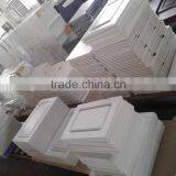China Cheap White Gloss Pvc Mdf Kitchen Cabinet Doors thumbnail-2