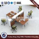 Cheaper Price Enviroment friendly Melamine Staff Office Desk (HX-GA009-6)