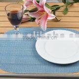Oval Anti-slip Vinyl Placemats