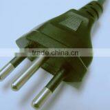 UCIEE Standard 3pin 10A /250V Brazilian Plug