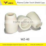 Plasma Cutting Torch Spare Parts Ceramie Shield Cup WZ-40A